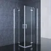 Duschkabine falttür 100x80x195cm Eckeinstieg Bad Eckdusche Produktbild-Vorschau 1