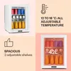 Klarstein Brooklyn 42, mini lednice, , skleněné dveře, LED, Náhled obrázku produktu 2