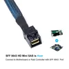 P56C Mini SAS SFF-8643 auf 4x SATA 7-Pin Splitter Kabel – Produktbild-Vorschau 4