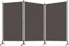 divisorio 3 pezzi antracite 260x180 cm Anteprima dell’immagine prodotto 1