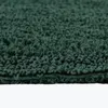 HOMESCAPES Halbrunde Badematte waldgrün 50x80 cm aus 100% Produktbild-Vorschau 5