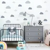 Muralo sada nálepiek na stenu do detskej izby GREY CLOUDS Náhľad obrázku produktu 2