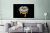 OneMillionCanvasses® - Leinwandbilder - 140x90 cm, Lippen - Produktbild-Vorschau 2