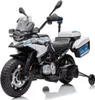 BMW F850 GS Polizei Kinder Elektromotorrad 12V (3–6 Jahre) Produktbild-Vorschau 1