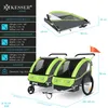 KESSER® Kinderanhänger Fahrradanhänger Sport-RX 2 in 1 Produktbild-Vorschau 7