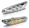 2 LED Seitenblinker Set klarglas chrom BMW 3er E46 5er E60 Produktbild-Vorschau 2