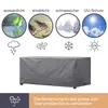 Perel Garten-Schutzhülle für Gartentische max. 160 cm 75 cm Produktbild-Vorschau 13
