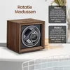 Olvy horlogewinder van hout, geschikt voor automaat Productafbeelding-voorbeeld 3