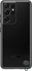 A black Samsung Galaxy S21 Ultra phone case with a camera bump and a strap attachment. Podgląd zdjęcia produktu