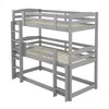 okwish Etagenbett Hochbett 90x200 Dreier-Etagenbett für Produktbild-Vorschau 10