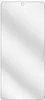 A clear, top-down view of a screen protector for a smartphone. Produktbild-Vorschau