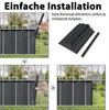 48 Befestigungsclips Anthrazit Klemmschienen für Produktbild-Vorschau 8