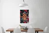 MuchoWow® Poster Kühe - Blumen - Tier - Porträt 60x90 cm - Produktbild-Vorschau 2