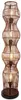 Stehlampe Korb Bambus 111 cm klein 4x E27 Braun Boho Produktbild-Vorschau 2