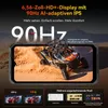 A smartphone displaying a desert scene with an off-road vehicle, with marketing text and feature callouts. Náhled obrázku produktu