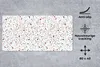 MuchoWow® Schreibtischunterlage Terrazzo - Design - Grau - Produktbild-Vorschau 2