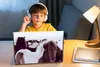 MuchoWow® Laptop Aufkleber Sticker Cover Pferde - Schnee - Produktbild-Vorschau 3