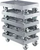 5 Stück Transportroller 600 x 400 mm mit 2 Bock- und 2 Produktbild-Vorschau 1