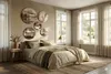 Runde Bilder für die Wand Beige Set für Wohnzimmer und Produktbild-Vorschau 6