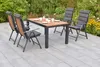 Merxx Gartenmöbel Set Santorin 9tlg., 4 Klappsessel inkl. Produktbild-Vorschau 2