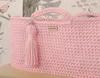 Boho Dětská postýlka Růžová se stříbrnou matrací Ručně Náhled obrázku produktu 5