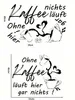 GKA Wandtattoo Spruch "Ohne Kaffee läuft hier gar nichts" Produktbild-Vorschau 4