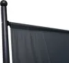 Paravent Outdoor Wetterfest 180 x 78 cm Grau | Raumteiler Produktbild-Vorschau 4
