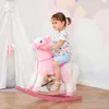 HOMCOM Kinder Schaukelpferd Schaukeltier Schaukelspielzeug Produktbild-Vorschau 8