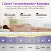 Marodic Matratze 90x200 22cm 7 zonen Produktbild-Vorschau 2