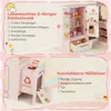 COSTWAY : cuisine pour enfants avec poubelle, réfrigérateur Voir les images du produit 5