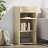 vidaXL Sideboard Chêne Sonoma 45x42,5x93 cm Matériau dérivé Voir les images du produit 1