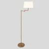 Mexlite - lampa stojąca - Bella - brąz - metal tkanina - Podgląd zdjęcia produktu 15