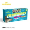 A product box for a fishing lure starter set. Produktbild-Vorschau