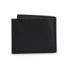 A black wallet is shown against a white background. Voir les images du produit