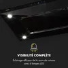 Klarstein Valeria Hotte Îlot - 230W, débit max. 650 m³/h, 3 Voir les images du produit 3