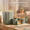Badset 6-teilig, Badezimmer Zubehörset, Badaccessoires Produktbild-Vorschau 4
