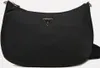 A black Guess hobo shoulder bag is shown against a white background. Produktbild-Vorschau