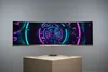 A curved gaming monitor is displayed on a stand, placed on a pedestal against a plain background. Náhľad obrázku produktu