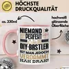 DIY-Bastler Geschenk Tasse Lustige Geschenkidee für Produktbild-Vorschau 3
