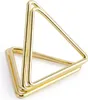 Tischkartenständer Dreiecke, gold, 2,3 cm (1 Karton / 50 Produktbild-Vorschau 1