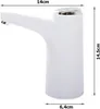 Verk 24007 Pompa elettrica per bottiglie d'acqua USB bianco Anteprima dell’immagine prodotto 3
