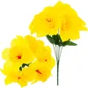 Bouquet di narcisi 5 pezzi fiori decorativi artificiali Anteprima dell’immagine prodotto 1