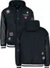 Rock Rebel by EMP Herren schwarze College Jacke mit Patches Produktbild-Vorschau 1