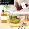 Ölspender Glas 500ml mit Ausgießer | Olivenöl Flasche & Produktbild-Vorschau 7