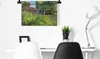 MuchoWow® Wandteppich Wandbehang Garten mit bunten Farben Produktbild-Vorschau 4