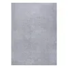 A plain gray rug is shown from a top-down perspective against a white background. Produktbild-Vorschau
