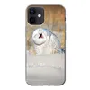 MuchoWow® Handyhülle Schutzhülle Hülle für iPhone 12 Eule - Produktbild-Vorschau 1