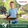 TOPANBIETER 999 Vogeltränke Rund Vogelbad Wasserschale Produktbild-Vorschau 5