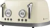 KitchenBrothers Retro Toaster - Toaster - 6 Bräunungsstufen Produktbild-Vorschau 3