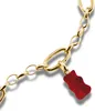 Thomas Sabo Charm orso d'oro ciondolo in rosso Connect Anteprima dell’immagine prodotto 5